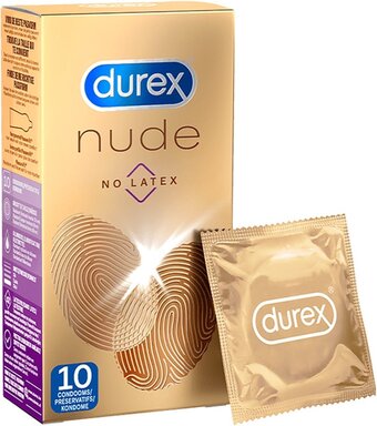Bol.com Durex condooms nude - latexvrij - 10 stuks aanbieding
