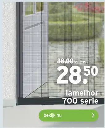 GAMMA lamelhor 95x235cm aanbieding