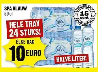 Dirck 3 Spa Blauw aanbieding