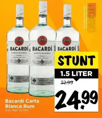 Vomar Voordeelmarkt Bacardi carta blanca rum aanbieding