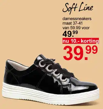 Scapino Soft Line Damessneakers mt. 37-41 aanbieding
