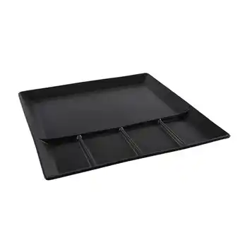 Marskramer Fonduebord 24,5 x 24,5 cm zwart of wit aanbieding