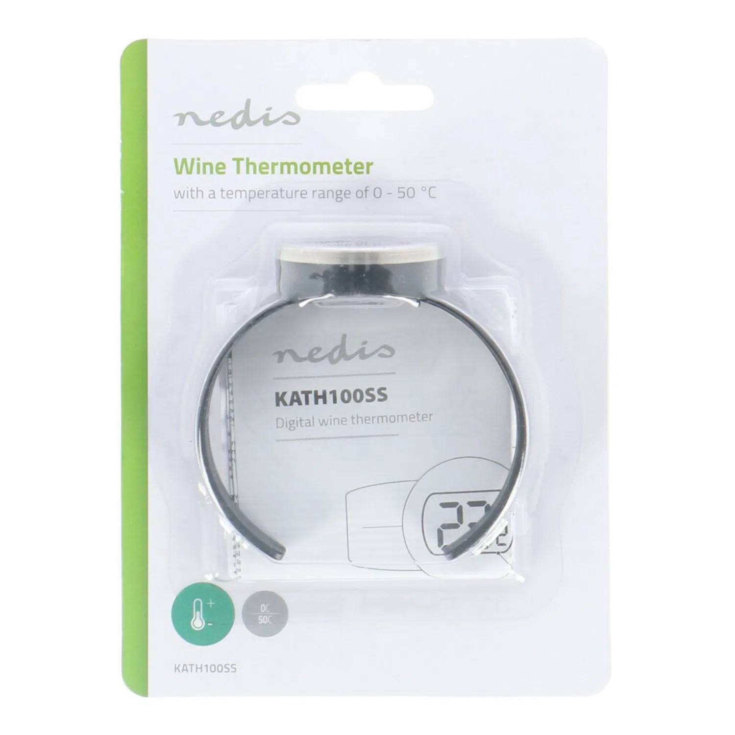 Nedis thermometer wijn digitaal aanbieding bij Marskramer