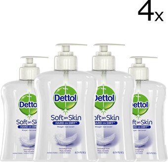 Bol.com Dettol handzeep - gevoelige huid - 250ml x4 aanbieding