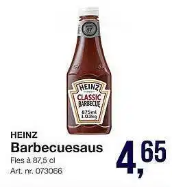 Bidfood Heinz Barbecuesaus aanbieding