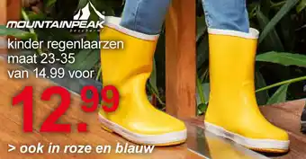 Scapino Mountainpeak Kinder regenlaarzen mt. 23-35 aanbieding