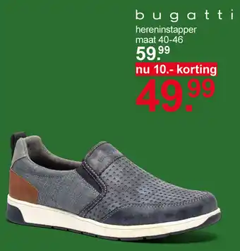 Scapino bugatti Hereninstapper mt. 40-46 aanbieding