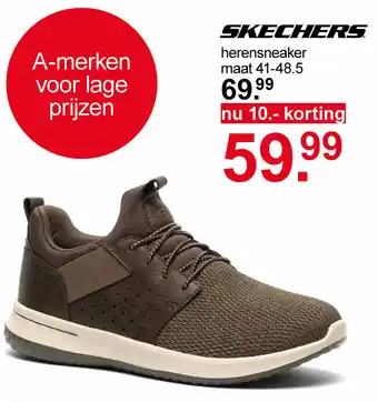Scapino Skechers Herensneakers mt. 41-48.5 aanbieding