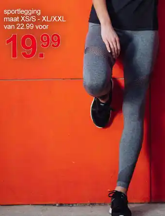 Scapino OSAGA Sportlegging mt. XS/S-XL/XXL aanbieding