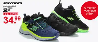 Scapino Skechers Jongensneakers mt. 28-36 aanbieding