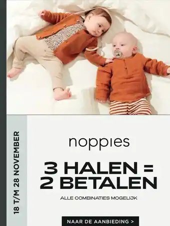 Batavia Stad Noppies 3 halen = 2 betalen aanbieding