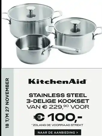 Batavia Stad Kitchenaid aanbieding