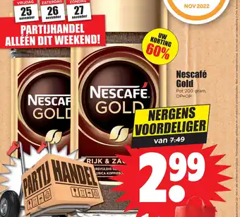 Dirk Nescafé gold aanbieding