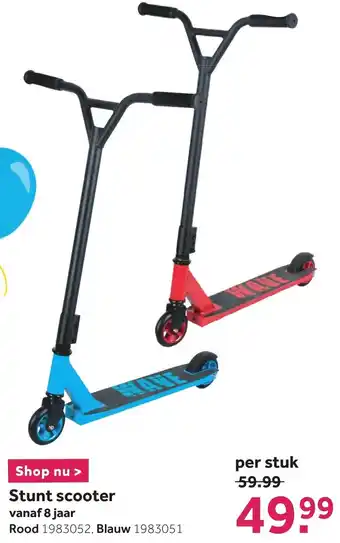 Intertoys Stunt scooter aanbieding