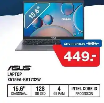 Bristol Asus laptop x515ea-br1732w aanbieding