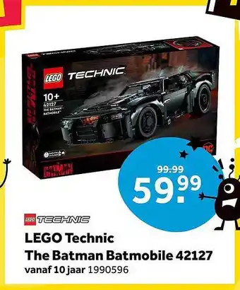 Intertoys Lego technic the batman batmobile 42127 aanbieding