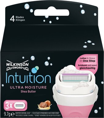 Bol.com Wilkinson woman scheermesjes intuition ultra moisture 3 stuks aanbieding