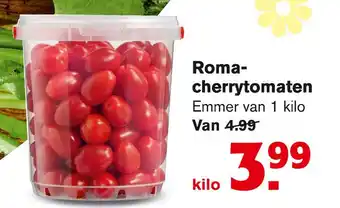 Hoogvliet Roma- cherrytomaten 1 kilo aanbieding