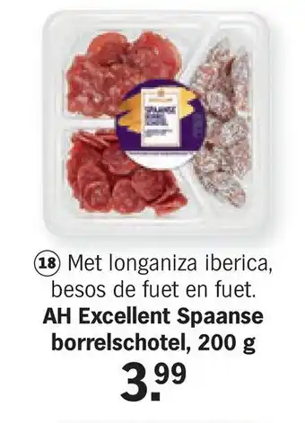 Albert Heijn AH Excellent Spaanse borrelschotel, 200 g aanbieding