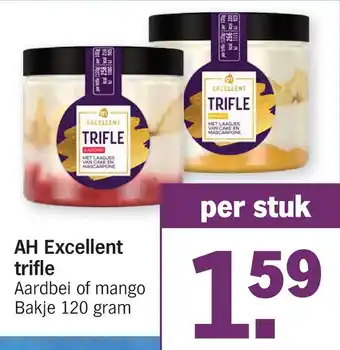 Albert Heijn AH Excellent trifle 120 gram aanbieding