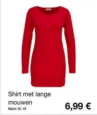 Kik Shirt met lange mouwen aanbieding