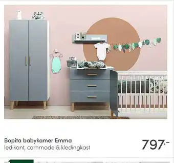 Baby & Tiener Bopita babykamer Emma aanbieding