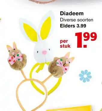 Hoogvliet Diadeem aanbieding