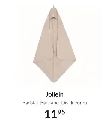 Babypark Jollein Badstof Badcape. aanbieding