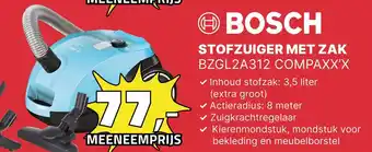 BoXXer (h bosch stofzuiger met zak bzgl2a312 compaxx'x aanbieding