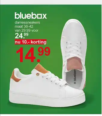 Scapino Bluebox Damessneakers 10.- Korting aanbieding