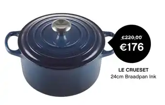 Amsterdam The Style Outlets Le creuset 24cm braadpan ink aanbieding