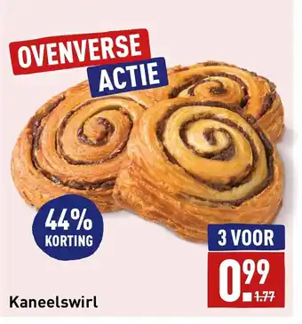 ALDI Kaneelswirl aanbieding