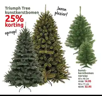 Deka Tuin Triumph tree kunstkerstbomen of kunstkerstbomen norway 25% korting aanbieding