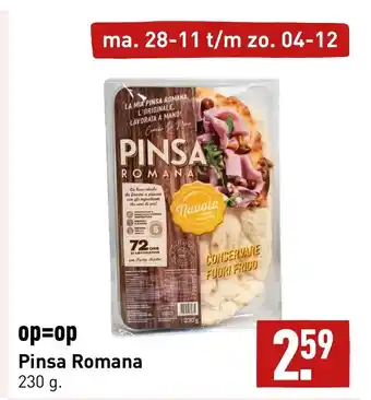 ALDI Pinsa Romana 230 g. aanbieding