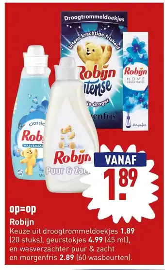 ALDI Robijn aanbieding