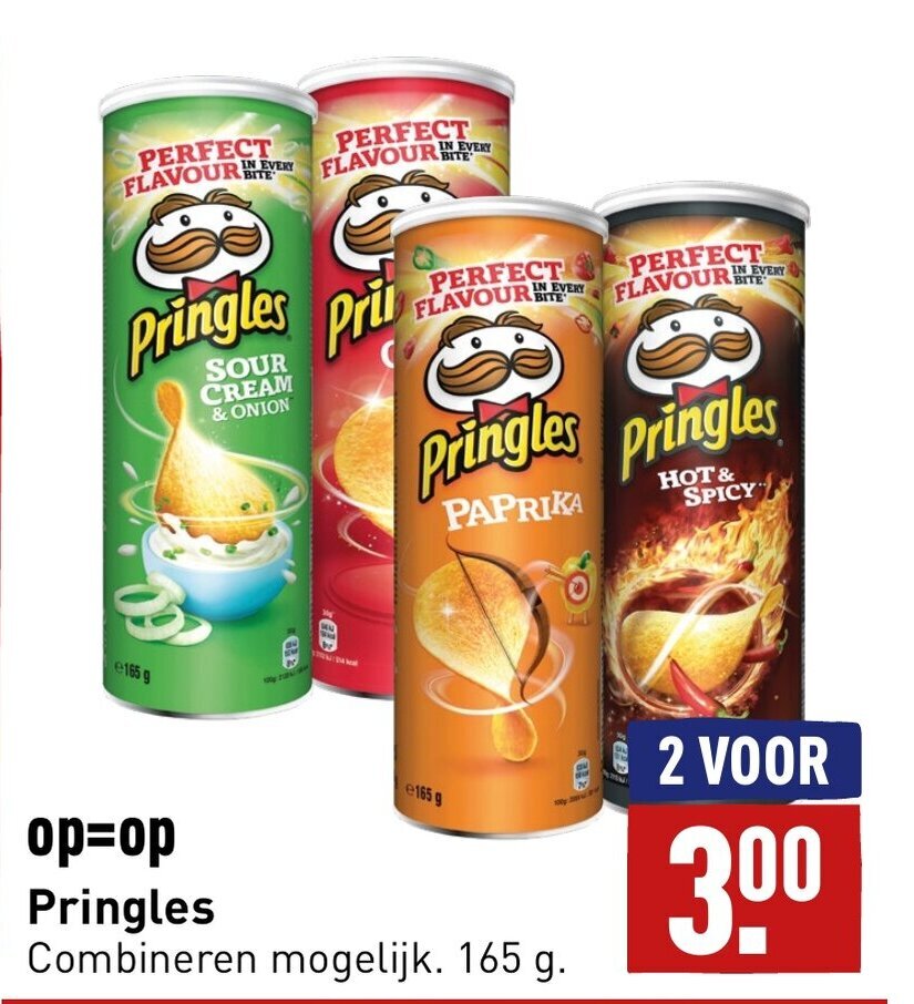 Pringles 165 g. aanbieding bij ALDI
