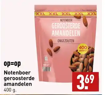 ALDI Notenboer geroosterde amandelen 400 g. aanbieding