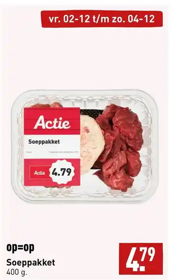 ALDI Soeppakket 400 g. aanbieding