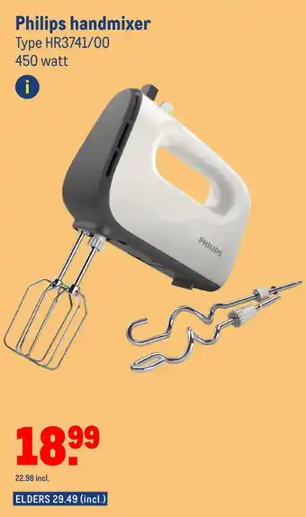 Makro Philips handmixer aanbieding