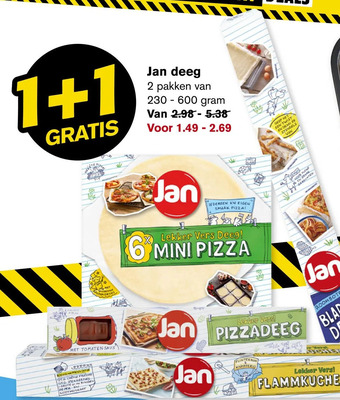 Hoogvliet Jan deeg aanbieding