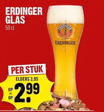 Super Dirck 3 Erdinger glas 50 cl aanbieding