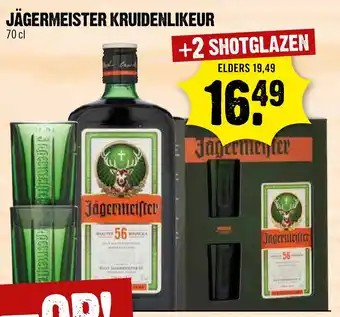 Super Dirck 3 Jägermeister kruidenlikeur aanbieding