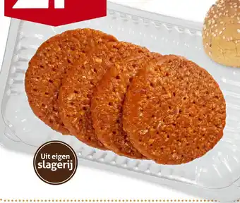 Hoogvliet Oranje hamburgers aanbieding