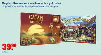 Makro Megabox kwakzalvers van kakelenburg of catan aanbieding