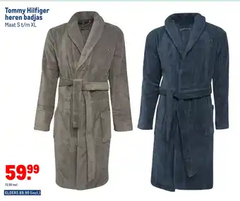 Makro Tommy hilfiger heren badjas aanbieding