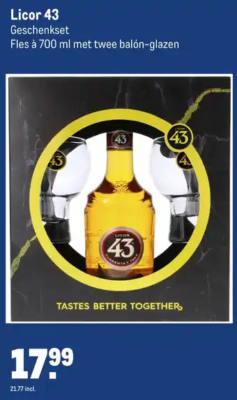 Makro Licor 43 aanbieding