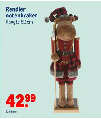 Makro Rendier notenkraker aanbieding