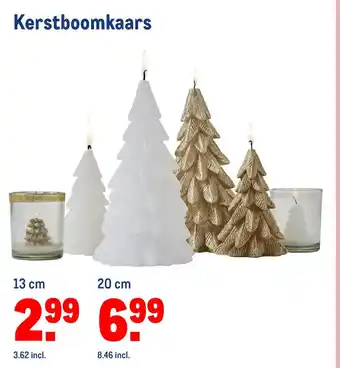 Makro Kerstboomkaars aanbieding