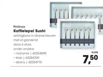 HANOS Pintinox Koffielepel Sushi aanbieding