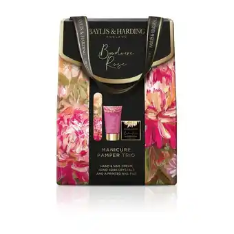 Douglas Baylis and harding boudoire rose manicure set aanbieding